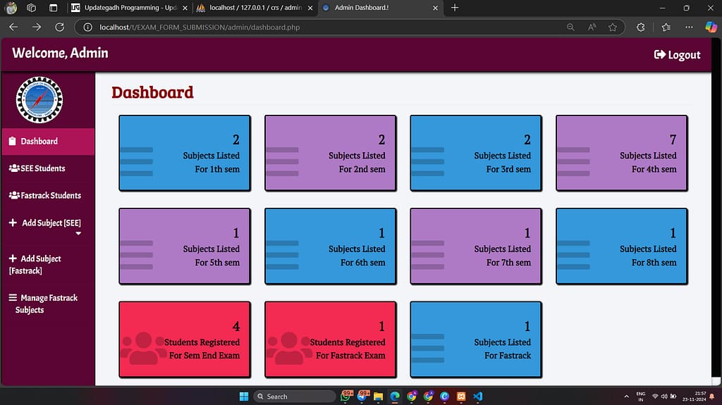 svg+xml,%3Csvg%20viewBox%3D%220%200%201024%20575%22%20width%3D%221024%22%20height%3D%22575%22%20xmlns%3D%22http%3A%2F%2Fwww.w3 Exam Form Submission in PHP with Source Code