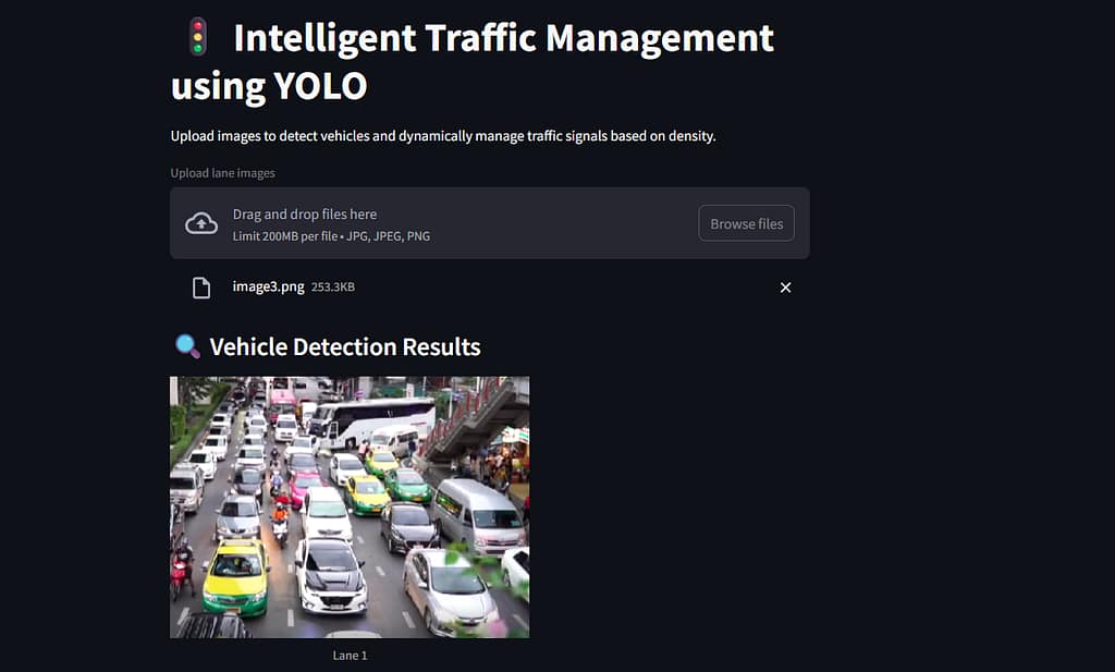 image AI-based Traffic Management System