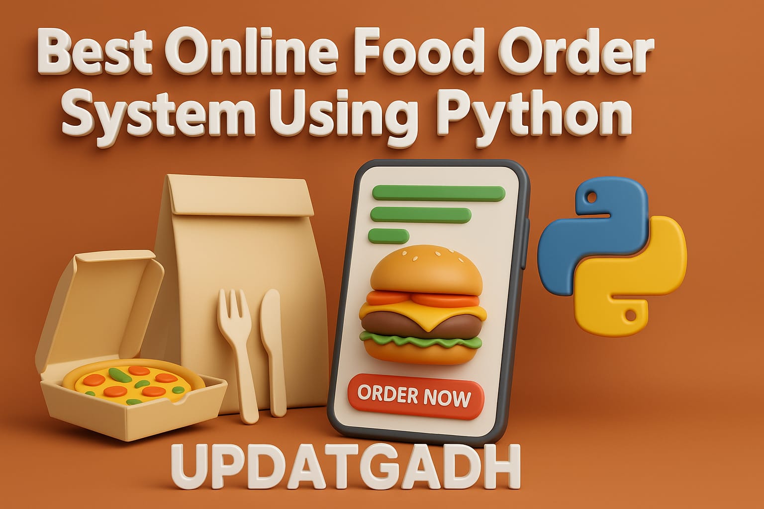 Best Online Food Order System Using Python