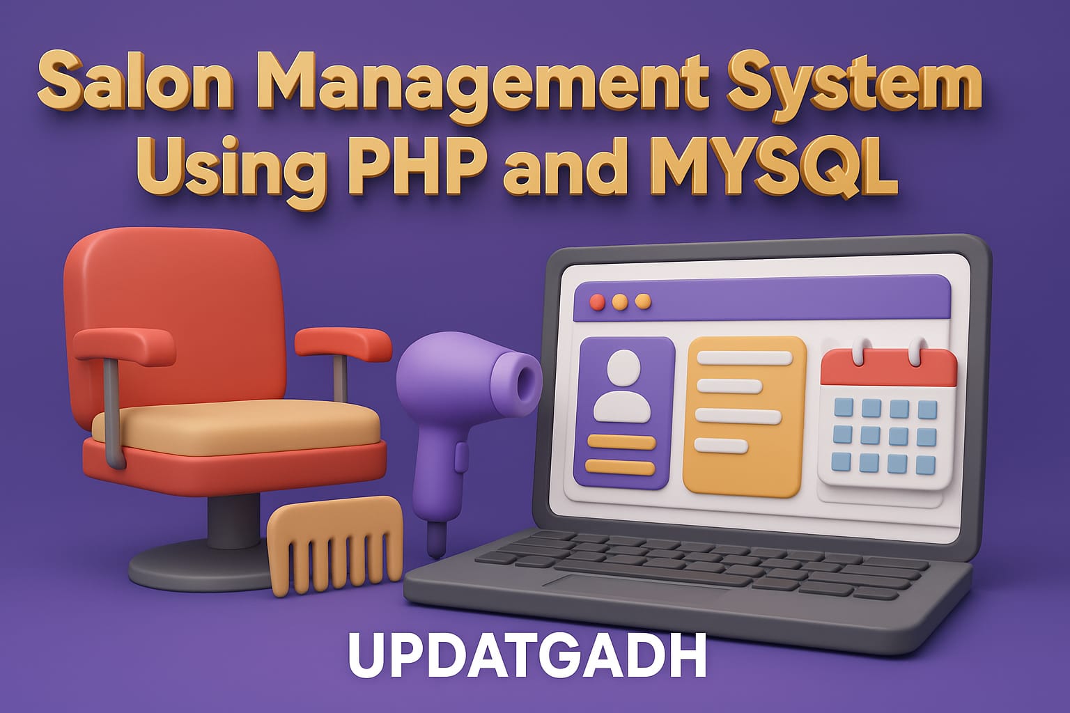 Salon Management System Using PHP and MYSQL