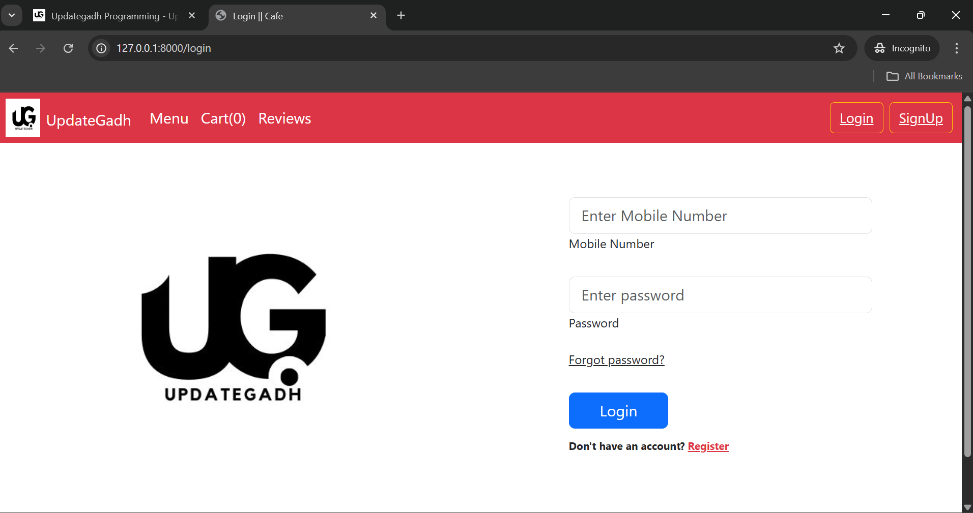 Online-Food-Ordering-System-4 Best Online Food Ordering System Using Python & Django