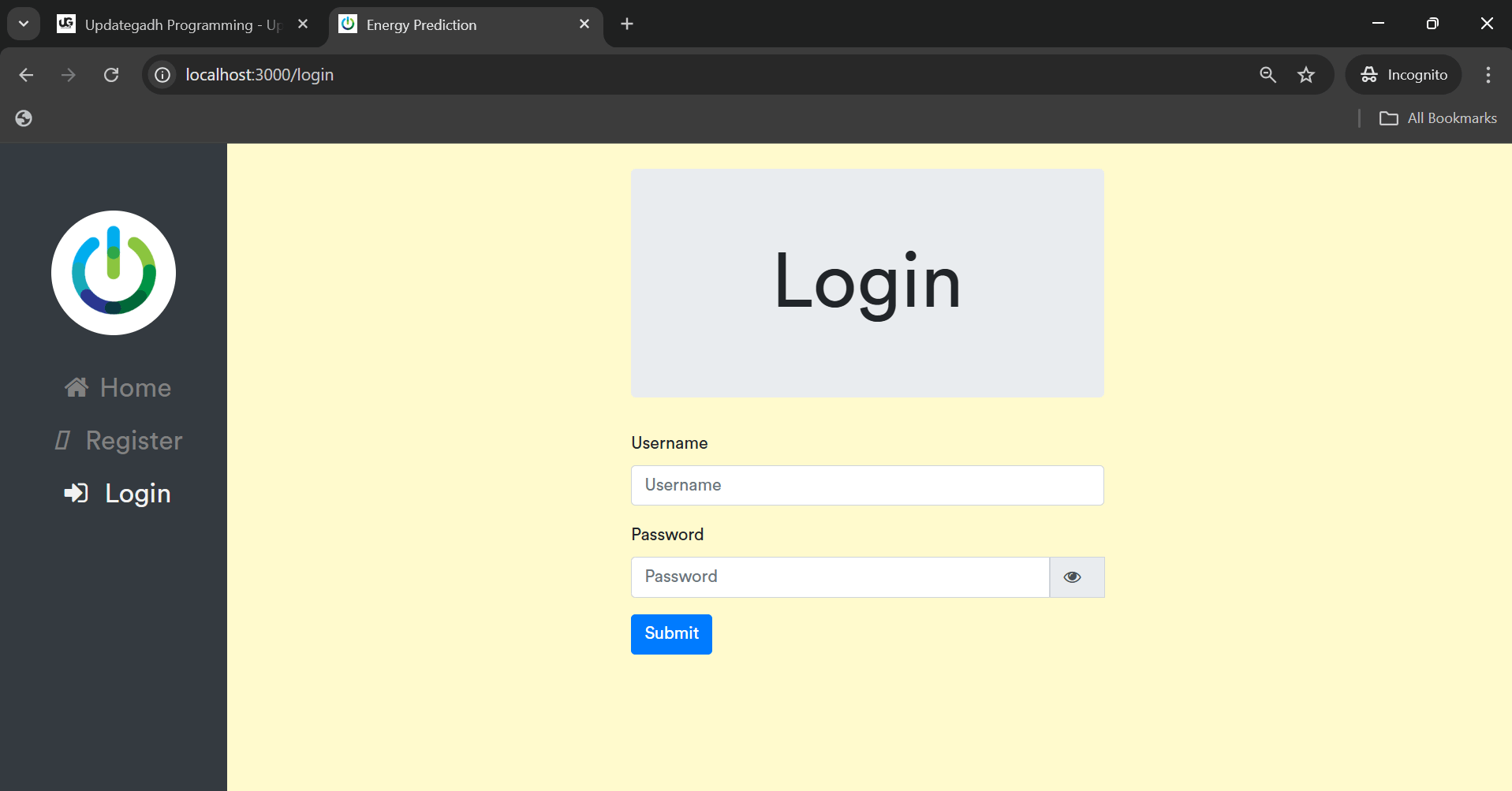 Energy-consumption-prediction-Web-Application-1 Best Energy consumption prediction Web Application Using Prophet and MERN Stack