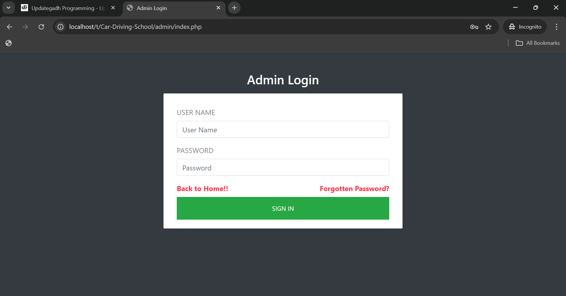 Car-Training-Driving-School-Management-System-1 Best Car Driving School Management System Using PHP and MySQL