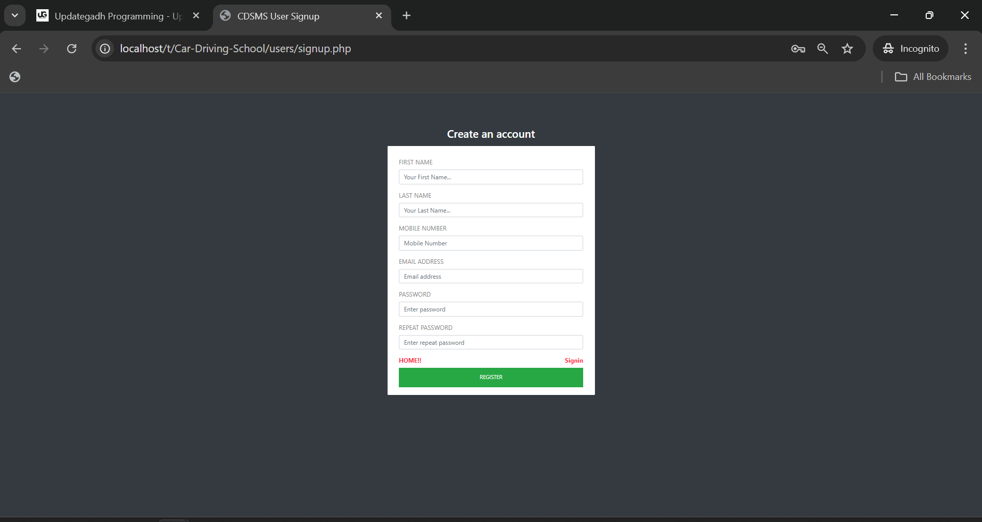 Car-Training-Driving-School-Management-System-2 Best Car Driving School Management System Using PHP and MySQL