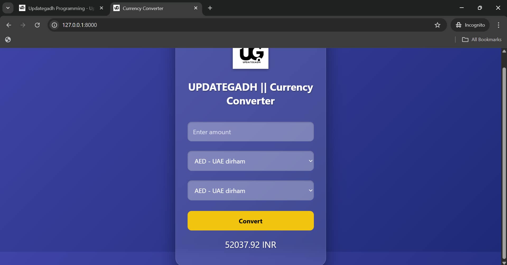 Currency-Converter-Web-Application-Using-Django-2 Best Currency Converter Web Application Using Python – Complete Professional Project