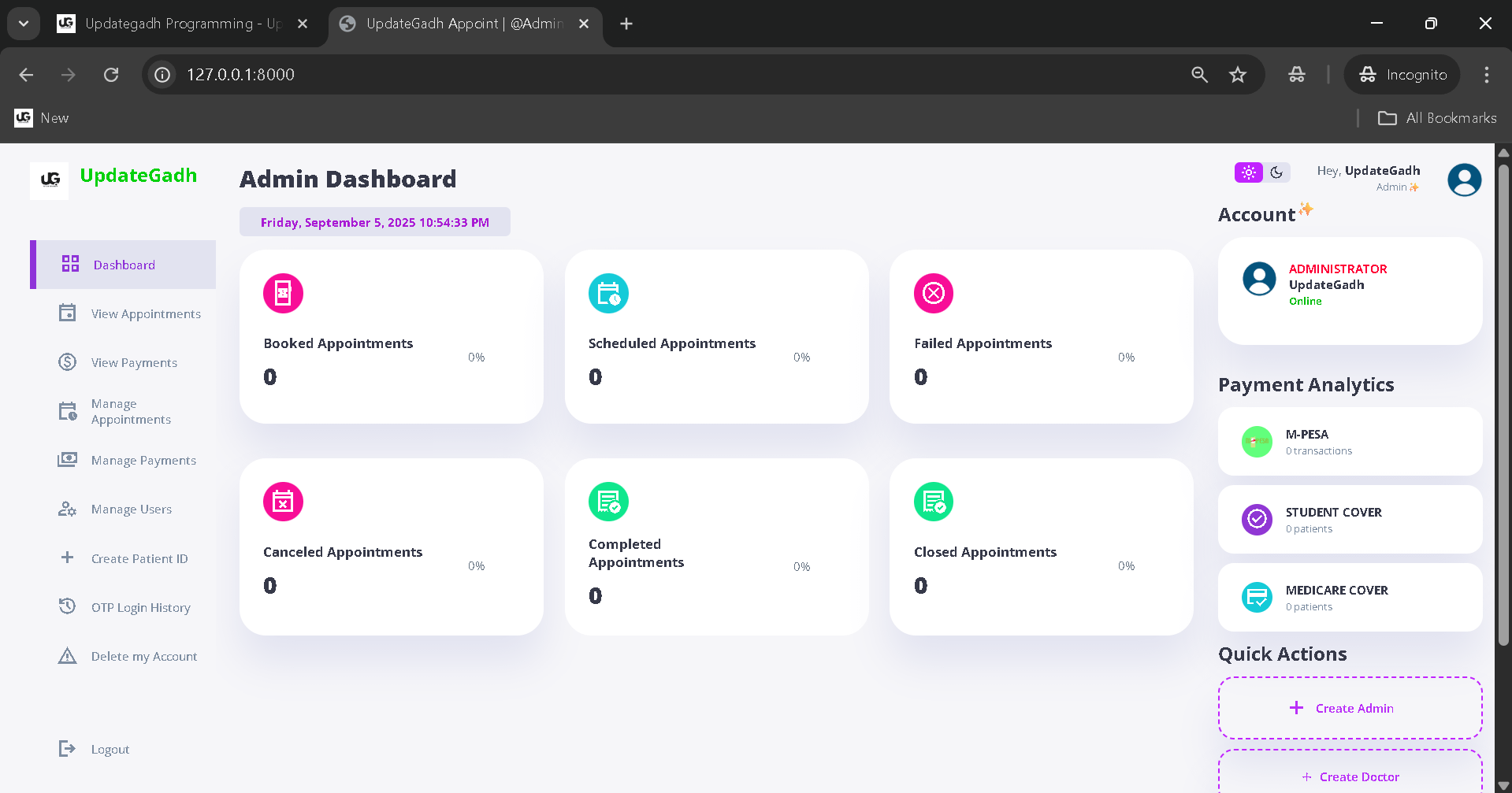 Doctor-Appointment-Management-System-using-Django-2 Best Doctor Appointment Management System using Django
