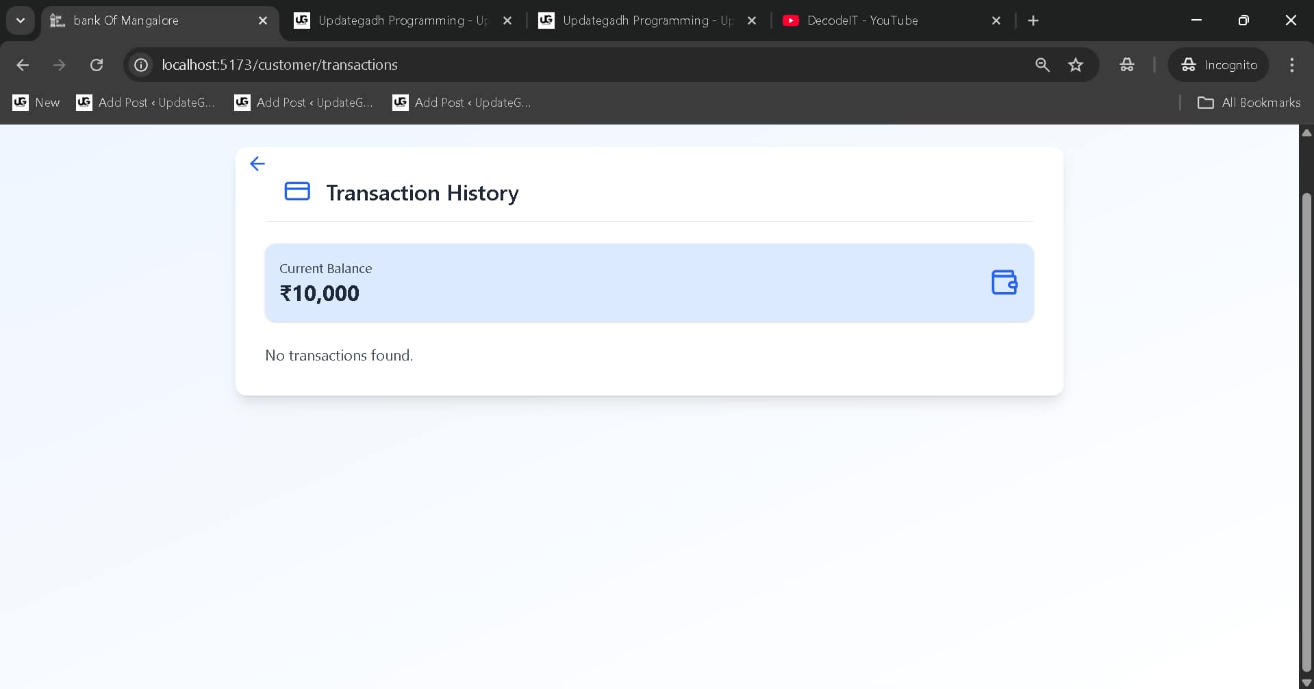 Banking-Management-System-9 Best Banking Management System (MERN Stack)
