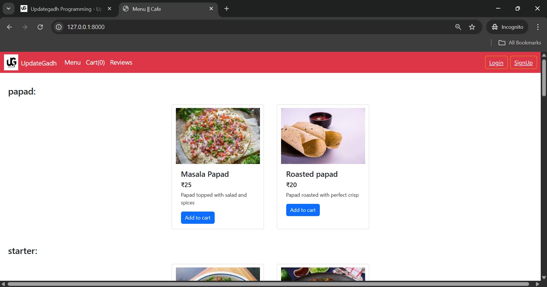 Online-Food-Ordering-System-2 Best Online Food Ordering System Using Python & Django