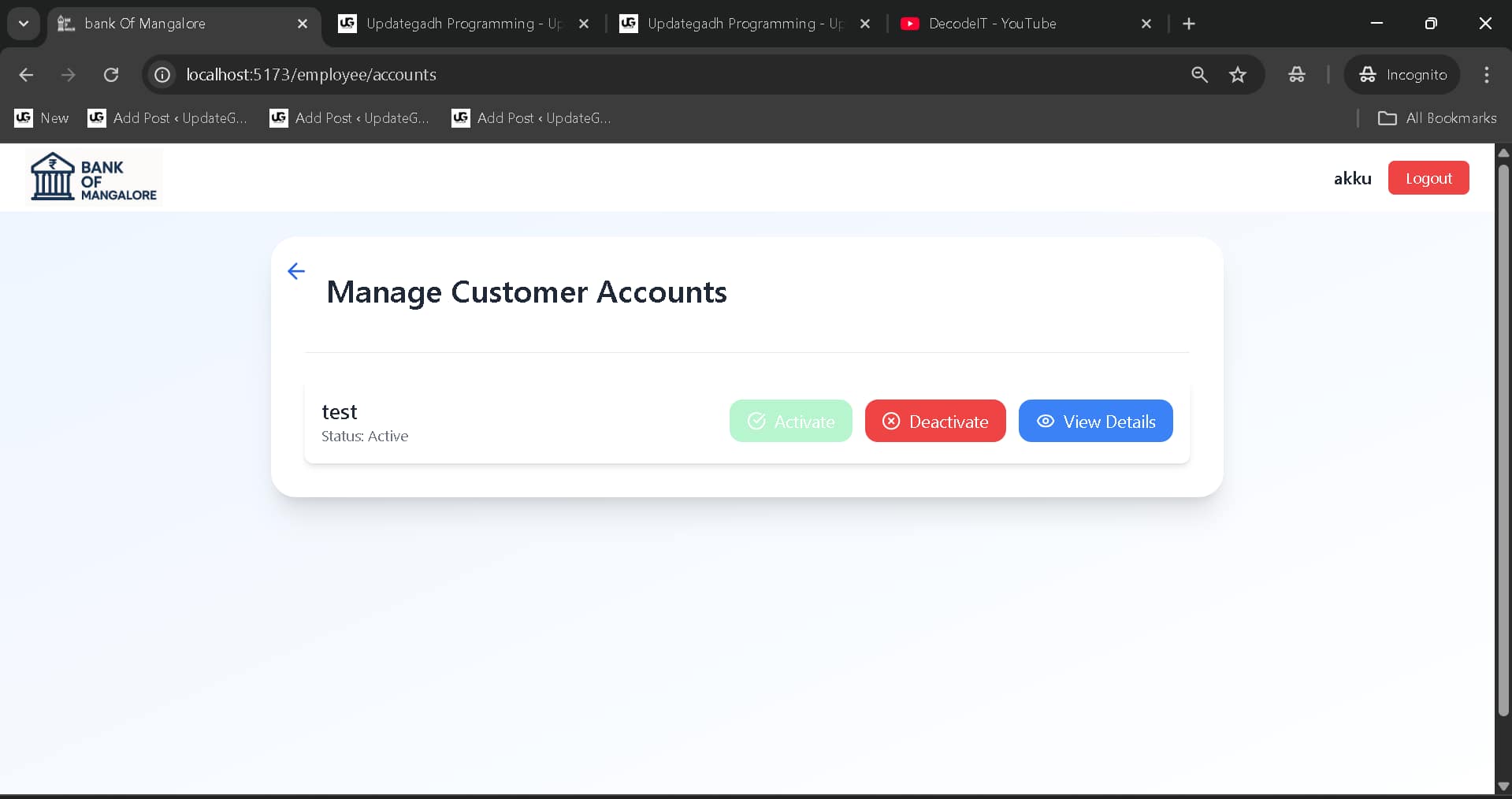 Banking-Management-System-14 Best Banking Management System (MERN Stack)