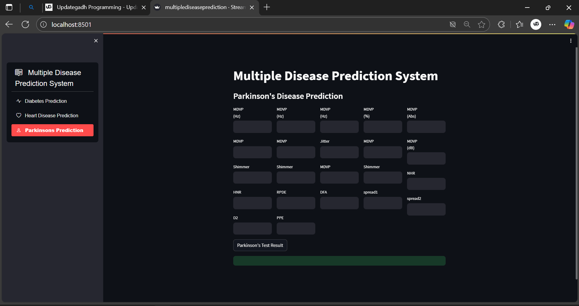 Multiple-Disease-Prediction-System-1 Best Multiple Disease Prediction System using Machine Learning