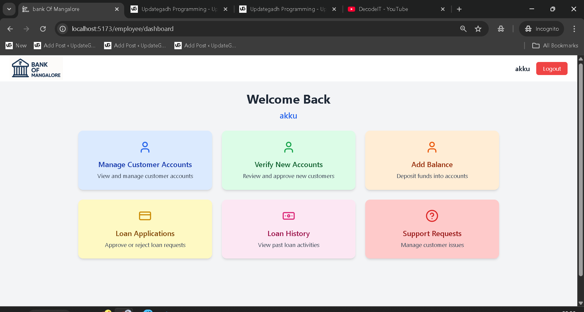 Banking-Management-System-15 Best Banking Management System (MERN Stack)