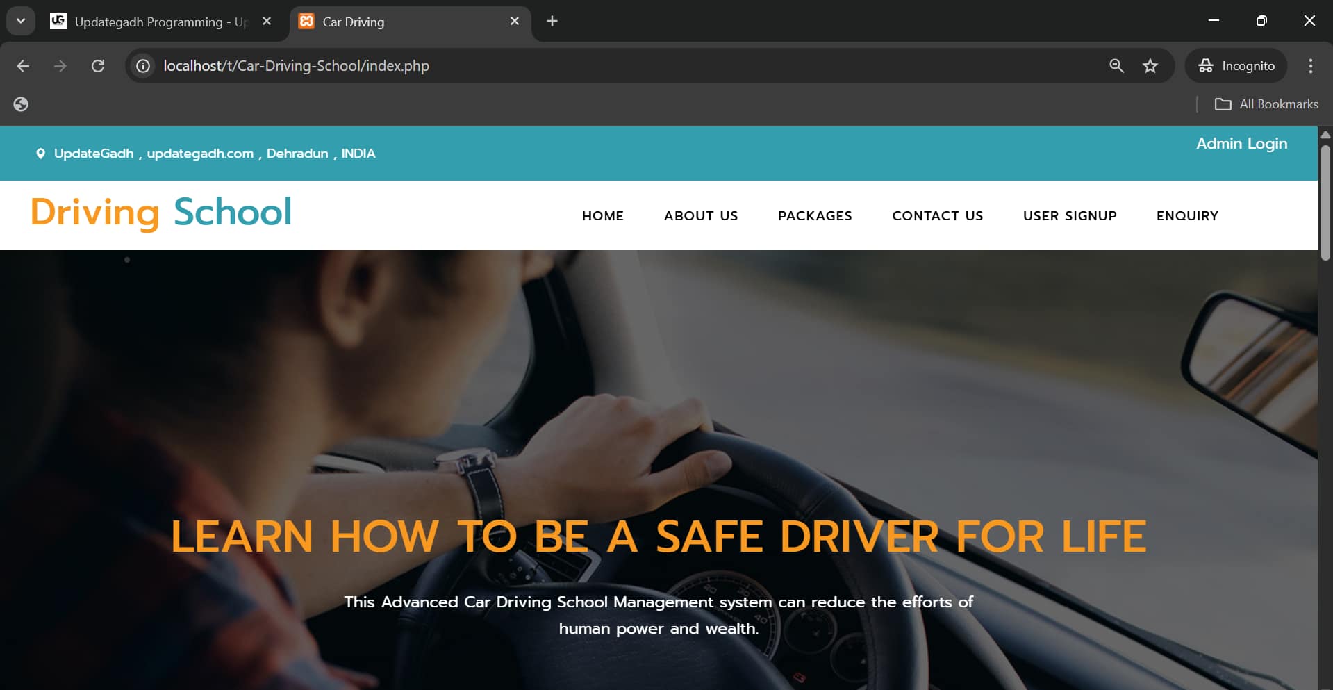 Car-Training-Driving-School-Management-System-6 Best Car Driving School Management System Using PHP and MySQL