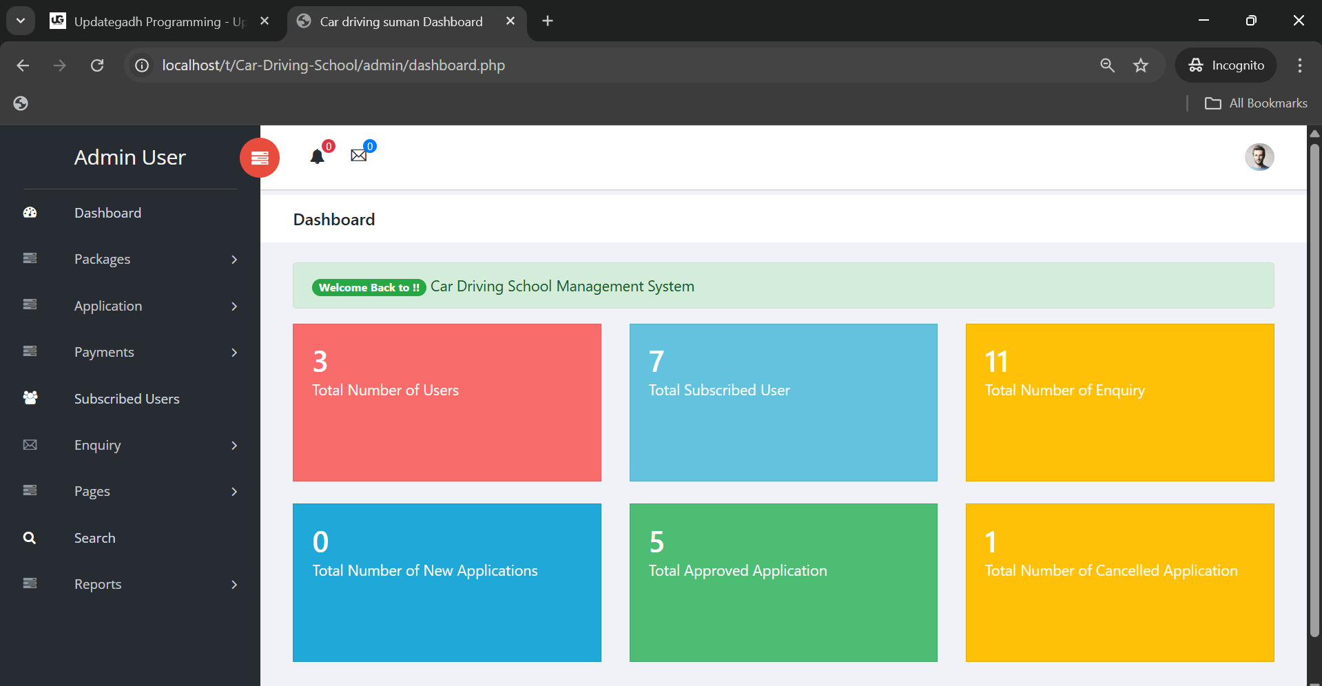 Car-Training-Driving-School-Management-System-9 Best Car Driving School Management System Using PHP and MySQL