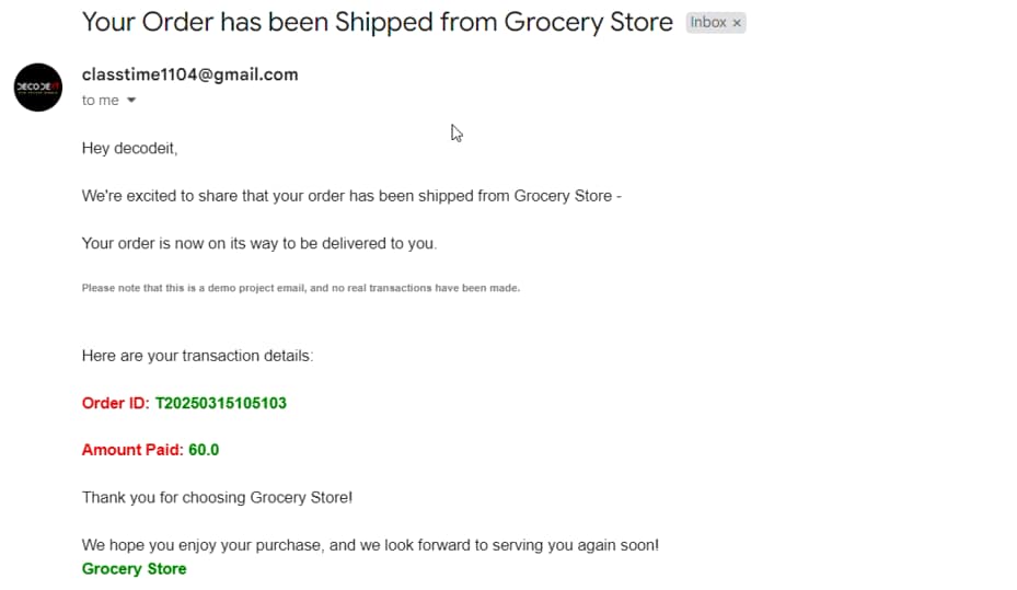 image-2 Grocery Management System using JSP and Servlets