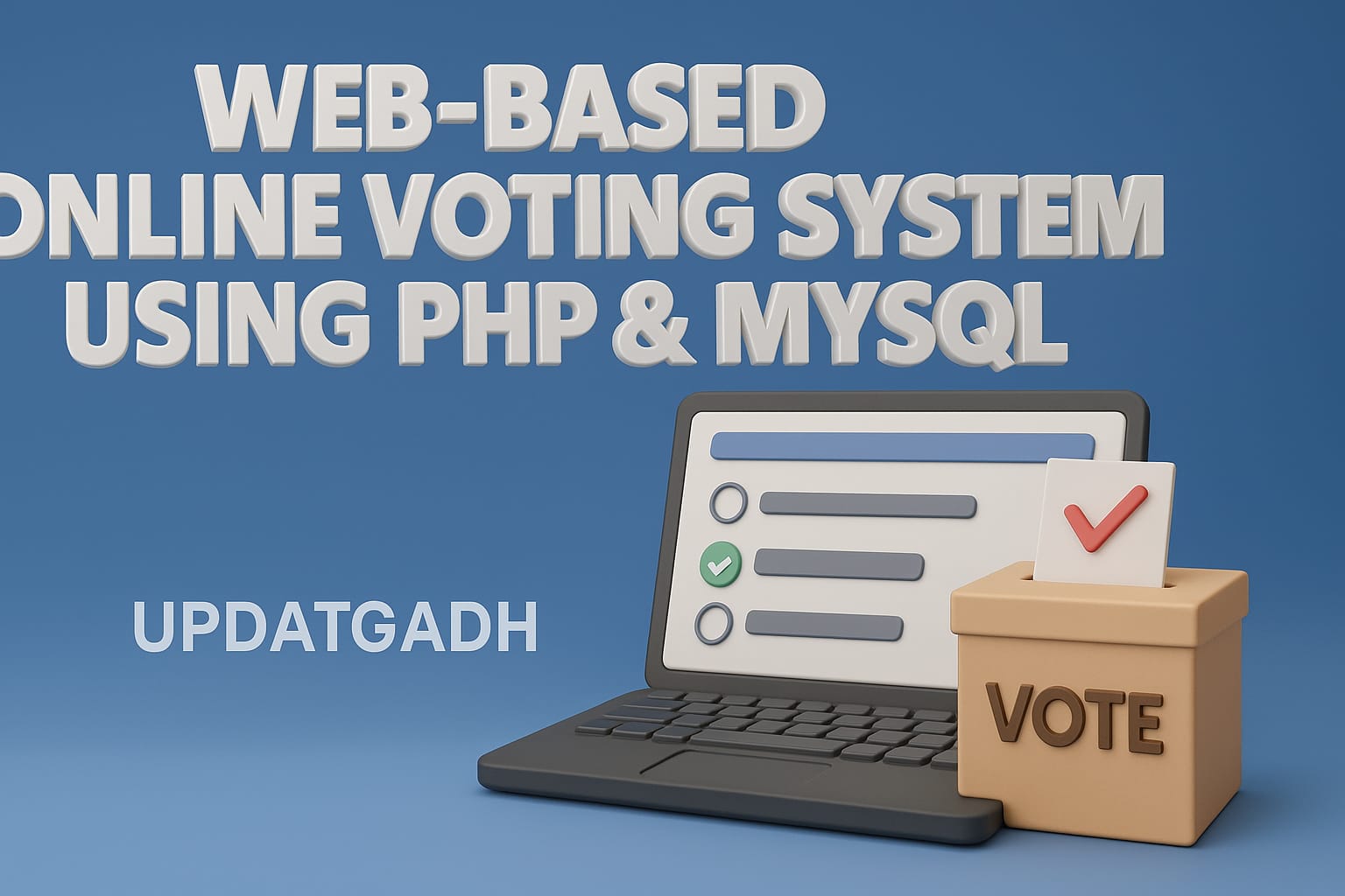 Web-Based Online Voting System Using PHP & MYSQL