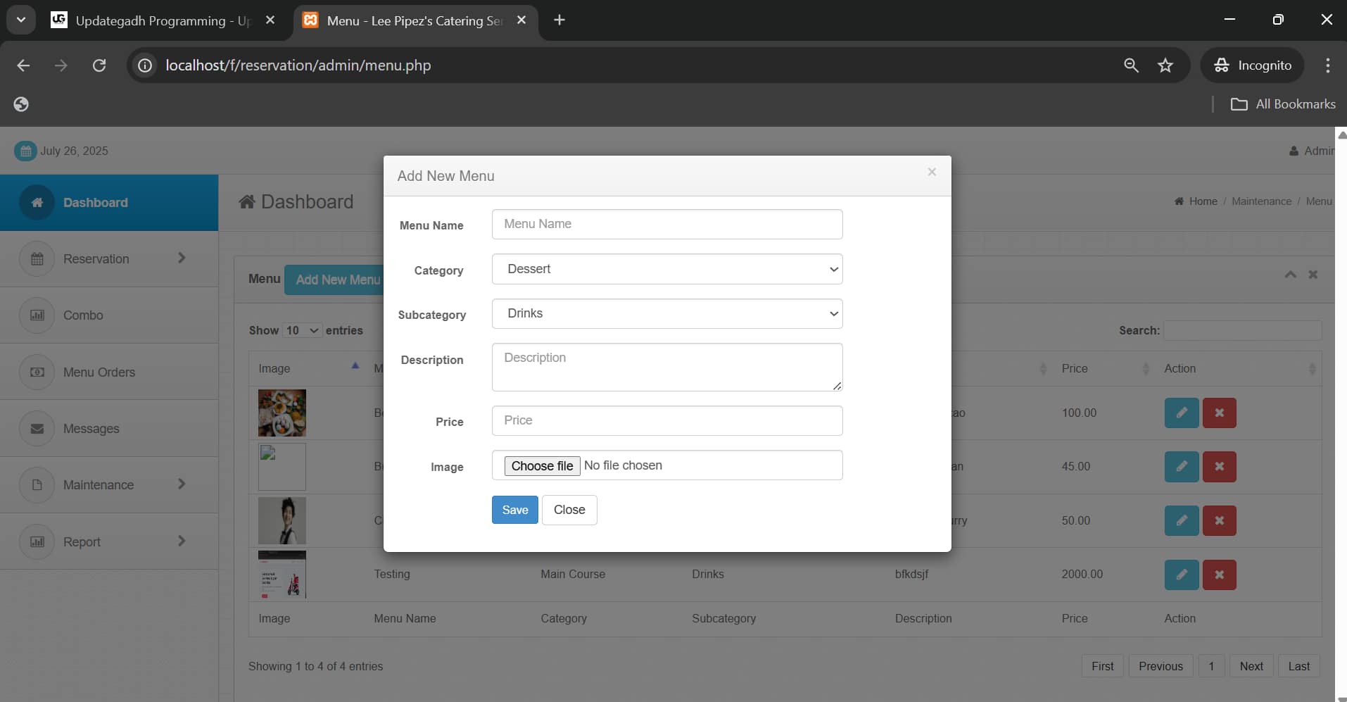 Best-Online-Catering-Reservation-System-using-PHP-MySQL-4 Best Online Catering Reservation System using PHP MySQL