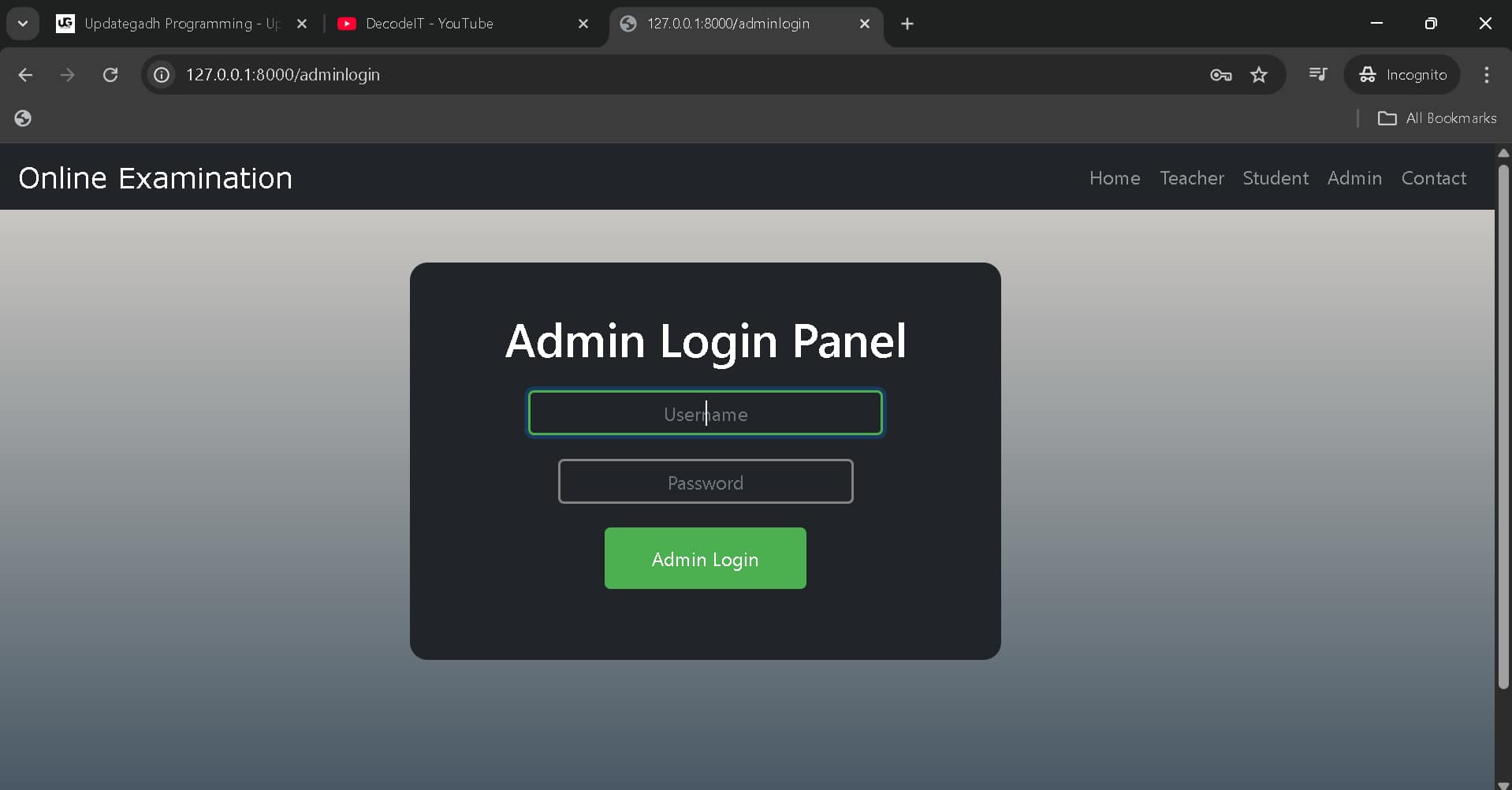 Online-Examination-System-using-Python-and-Django-4 Best Online Examination System using Python and Django