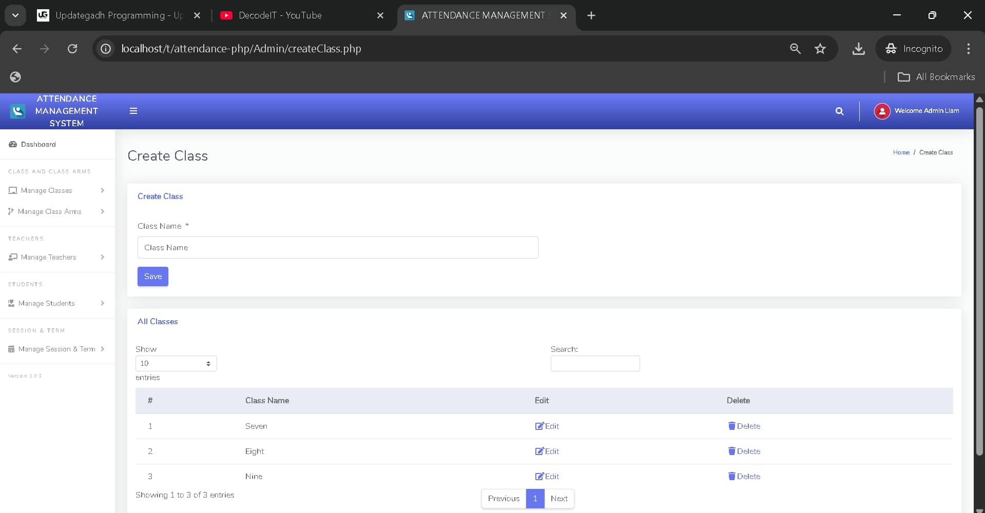 Attendance-Management-System-8 Best Attendance Management System Using PHP & MYSQL