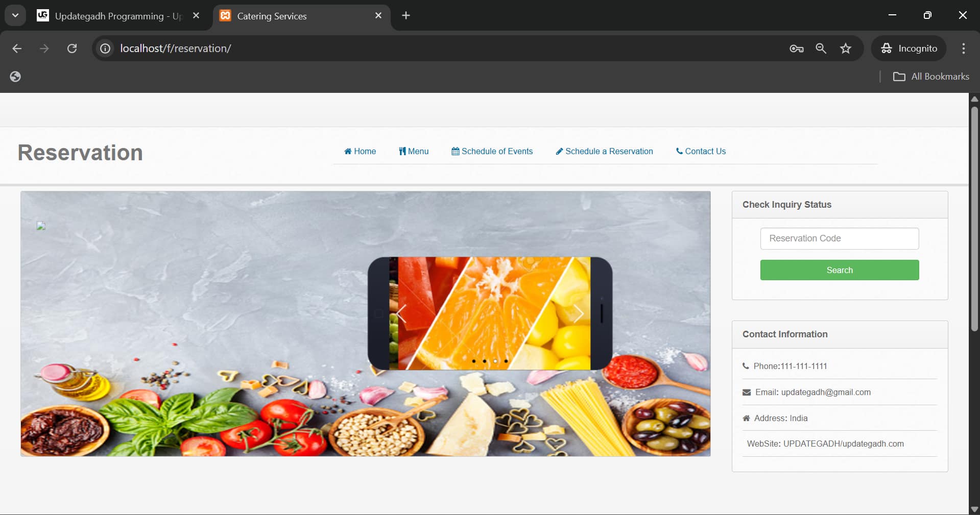 Best-Online-Catering-Reservation-System-using-PHP-MySQL-1 Best Online Catering Reservation System using PHP MySQL