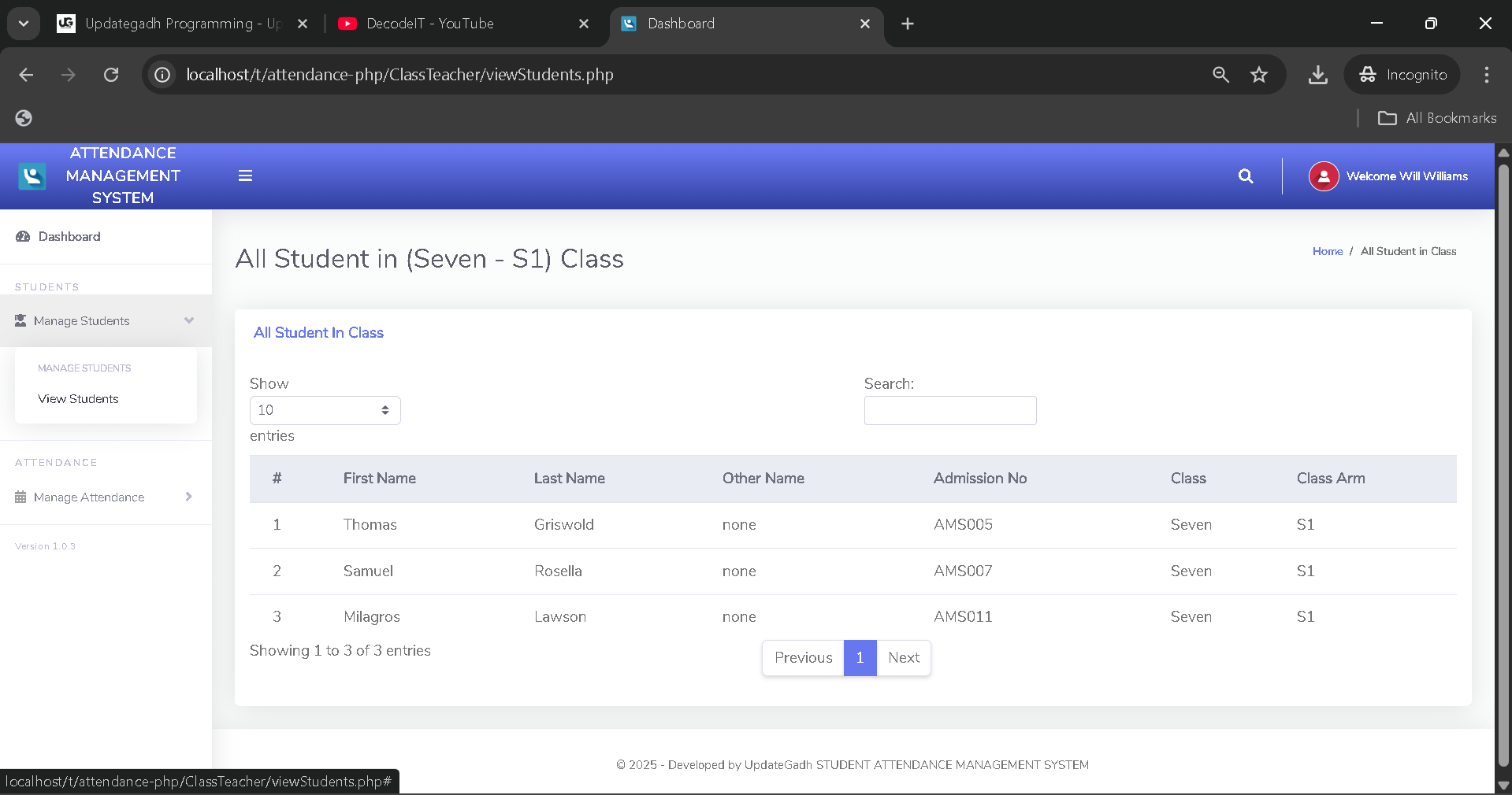 Attendance-Management-System-2 Best Attendance Management System Using PHP & MYSQL