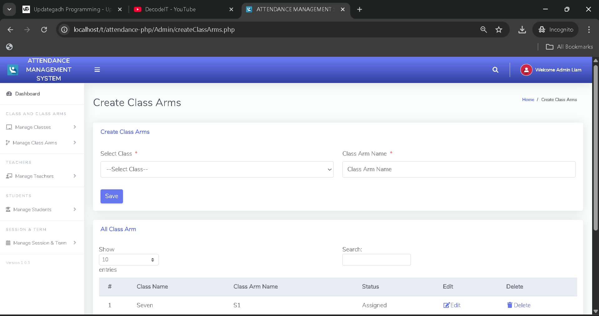 Attendance-Management-System-7 Best Attendance Management System Using PHP & MYSQL
