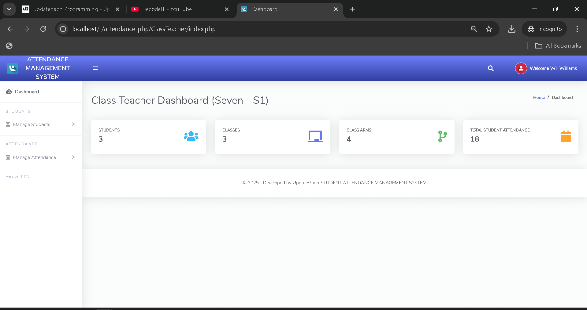 Attendance-Management-System-3 Best Attendance Management System Using PHP & MYSQL