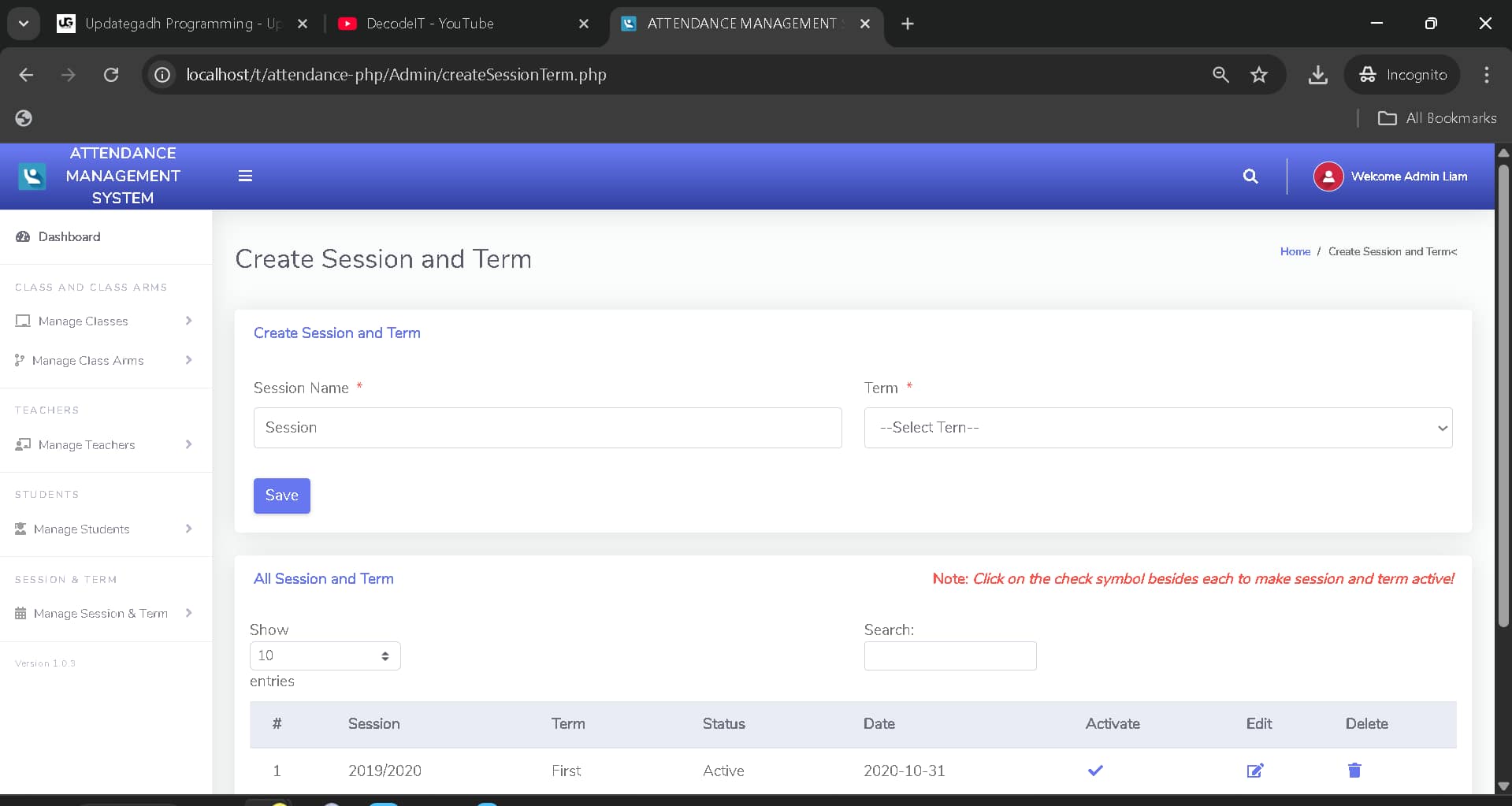 Attendance-Management-System-4 Best Attendance Management System Using PHP & MYSQL